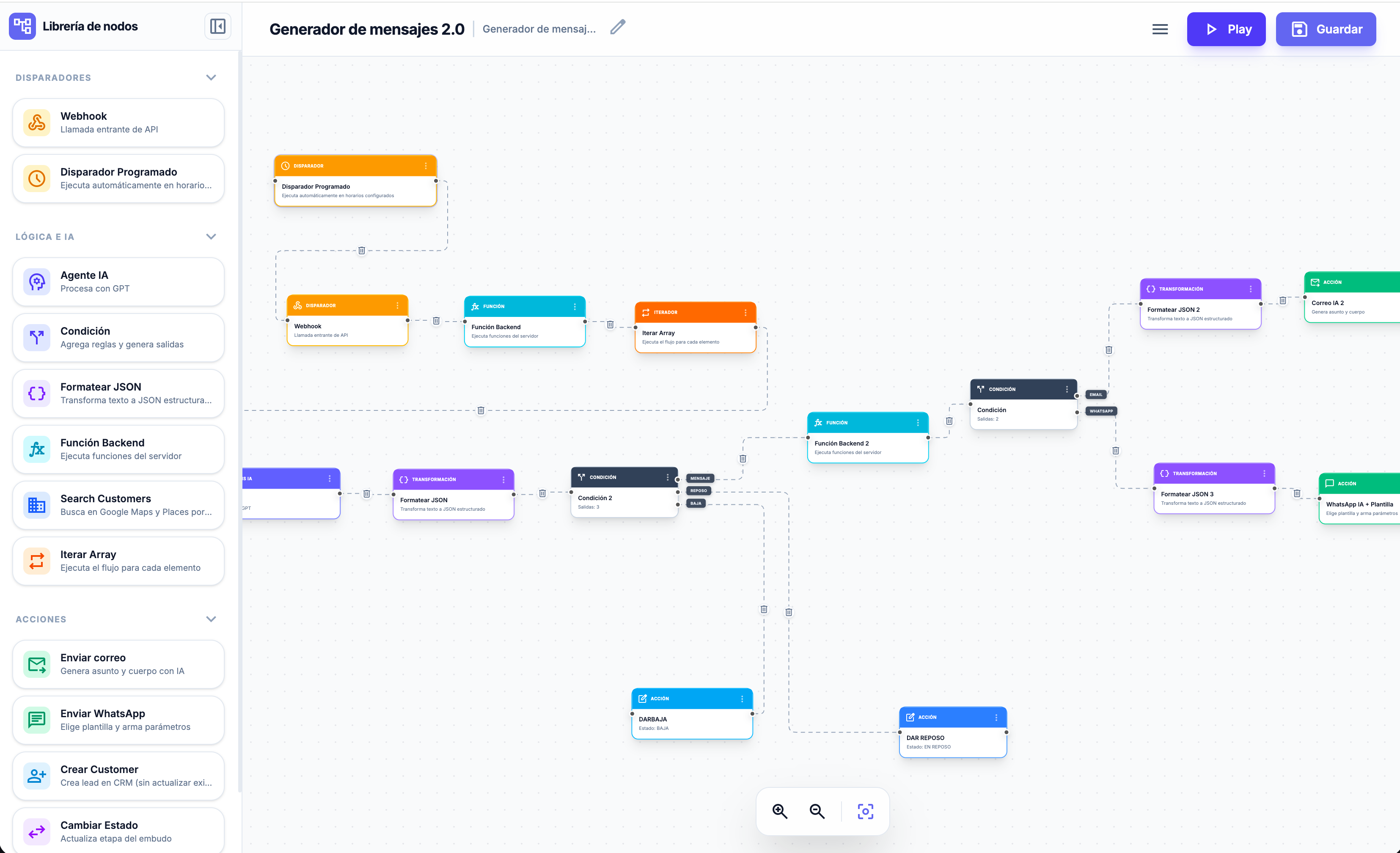 Nexus CRM AI Flow